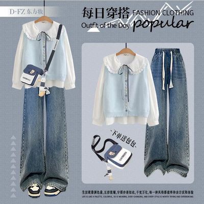 洋气衣服女205春季套装甜