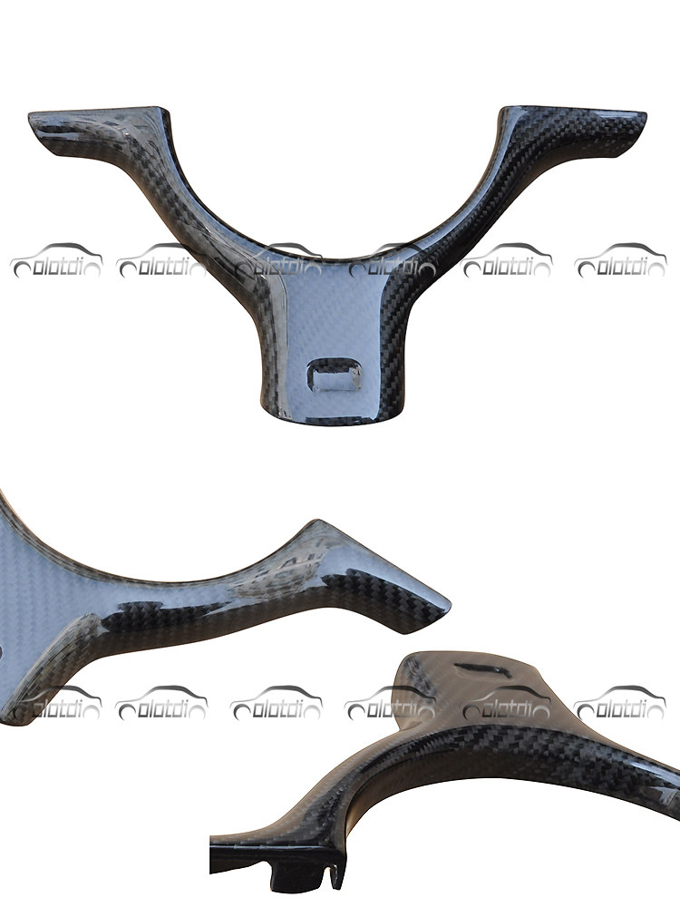 适用98-04 BMW宝马老3系E46 2D两门 M3 改装碳纤维 方向盘盖罩