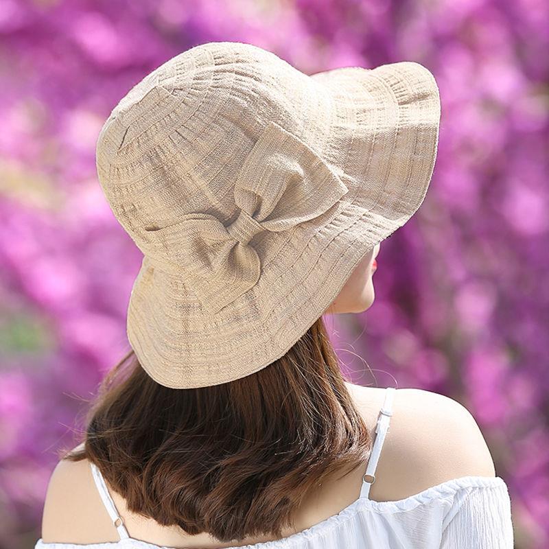 时尚风百搭日系出游沙滩遮阳帽子