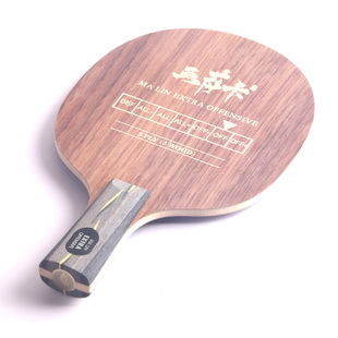 亚萨卡乒乓球拍底板马Y琳EO专业加强弧圈直拍横打5夹纯木正品光板