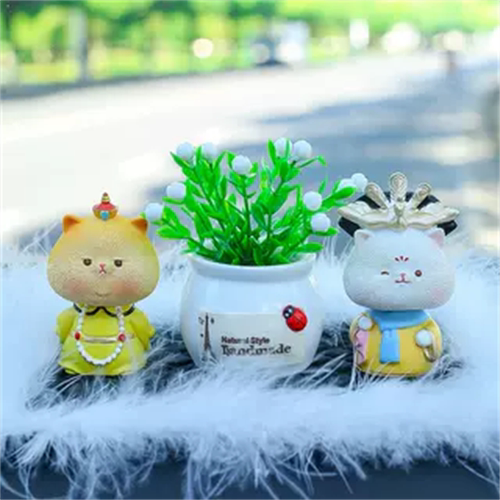 喵喵万岁车载汽车摆件创意装饰品