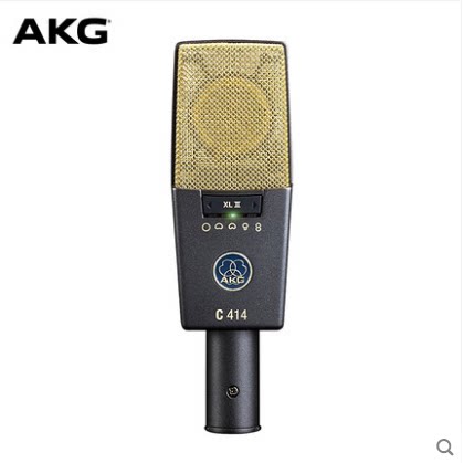 AKG/爱科技 C214/C414XLS/C414 XLII专业人声直播录音电容麦克风