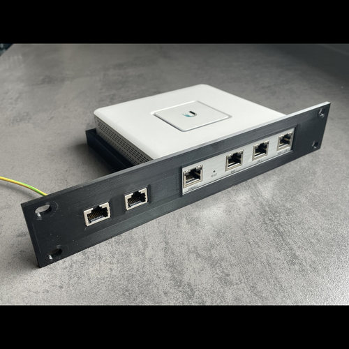 Ubiquiti UniFi USG-3P安全网关1U 10英寸19英寸机架安装支架定制