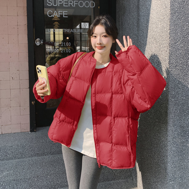 新品现货！新加色泡芙糖果色90白鸭绒羽绒服M163-P295控438图片