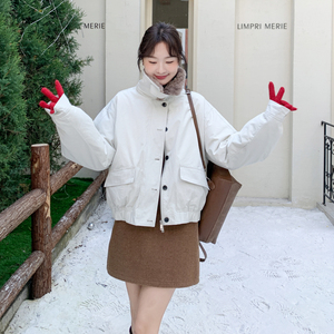 【新品现货】羊羔毛领派克90新标羽绒服 B001-M212-P355控498图片