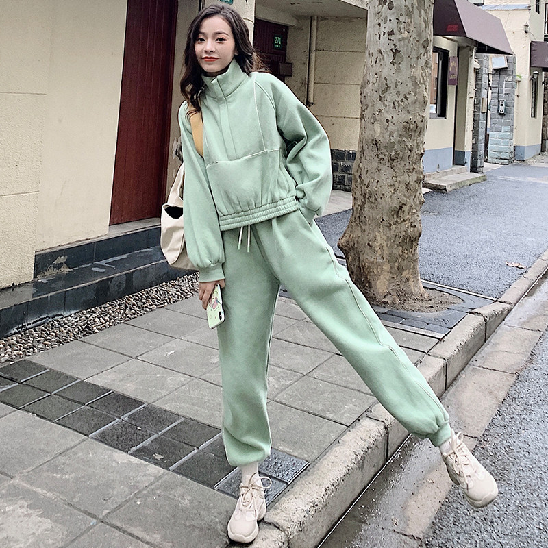 2022新款早春女装薄荷绿套装盐系两件套T51-P155控218,女装套装/套裙,依依服饰