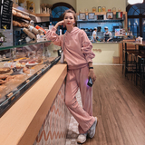 现货2000件！三季高品质银狐绒加绒套装卫衣6601-P130控188，女装套装/套裙，依依服饰