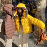 【新品现货】泡芙花苞拼接格子90新标B001-M207P425控598可，女装羽绒服，依依服饰