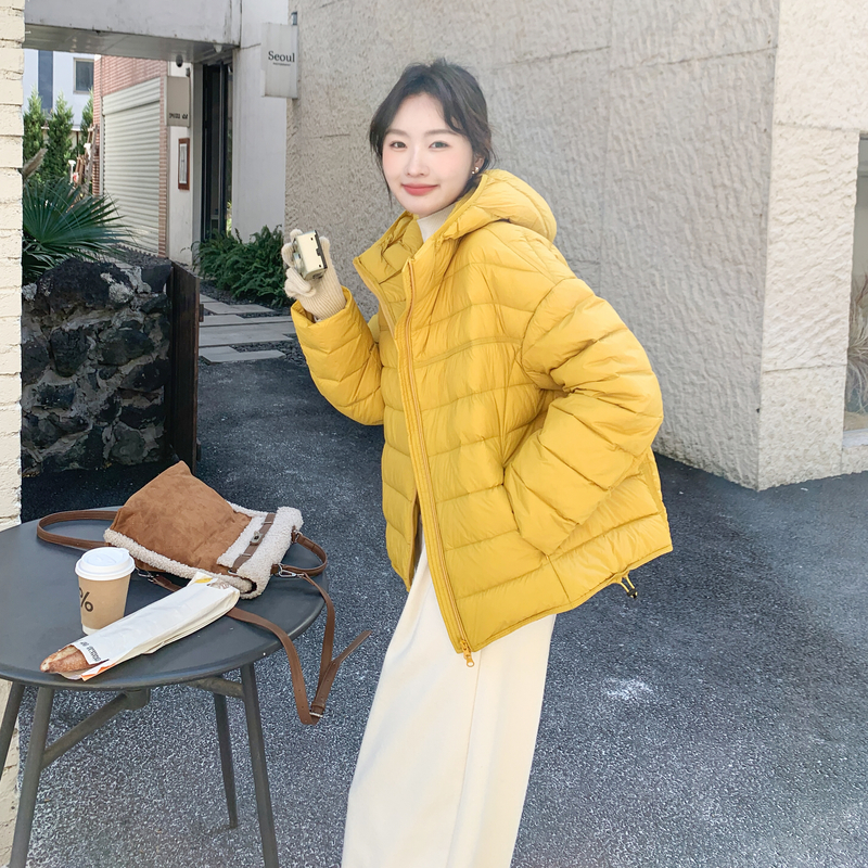 【现货】龟背连帽排骨90绒羽绒服B001-M215-P305控438，女装羽绒服，依依服饰