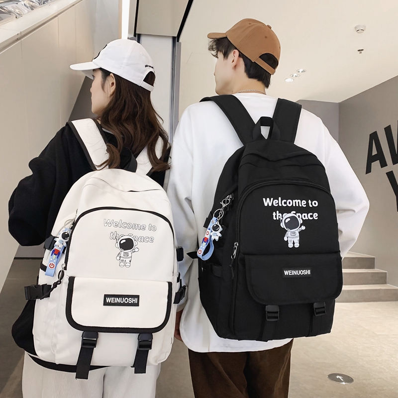 新款中学生书包男女双肩包