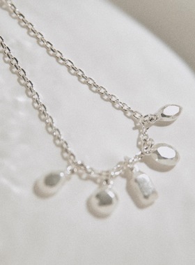 EnSage Dimond Necklace/Bracelet 925银多吊坠项链/手链