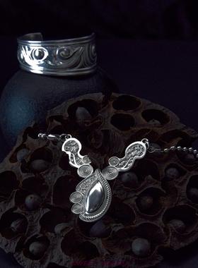 EnSageXDoublure腰果花项链