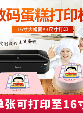 佳能IX6880数码蛋糕糯米纸打印机 A3大幅面照片打印机