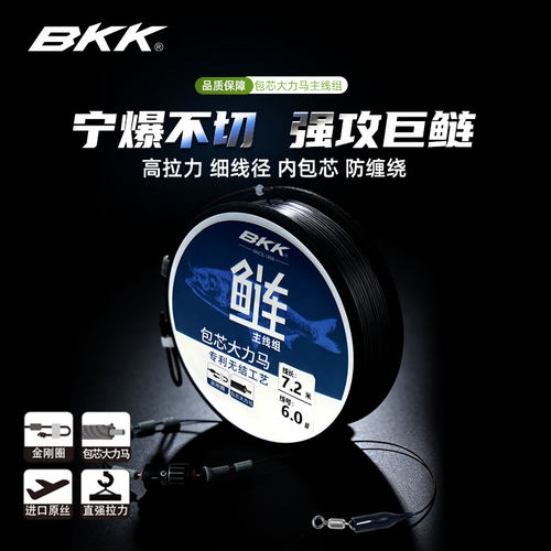 BKK鲢鳙无结主线组1卷装