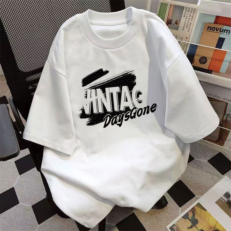 重磅纯棉韩版街头嘻哈字母印花短袖T恤男女夏季宽松帅气上衣ins潮,男装,T恤,淘宝优惠券,粉丝福利购,淘宝优惠卷