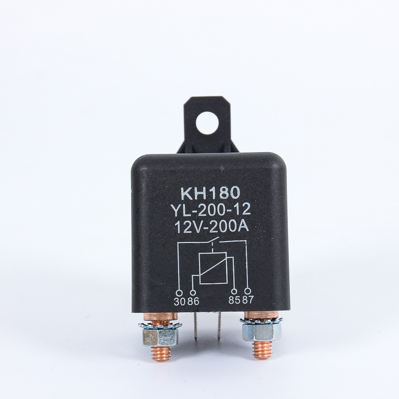 120A/200A大电流汽车继电器12V24V4脚5脚常开常闭启动继电器