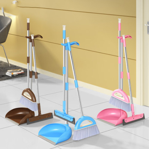 【超值三件套】 扫把+簸箕+刮水板套装 扫地扫把擦窗玻璃清理神器