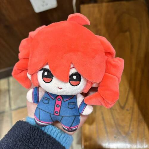 重音teto玩偶棉花娃娃10cm印花体可爱挂件