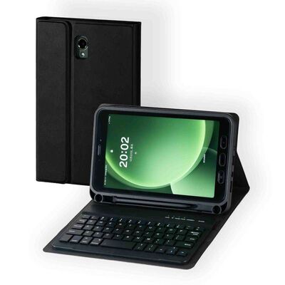 适用三星Galaxy Tab Active3/5 8寸蓝牙键盘保护套X306B/T570键盘
