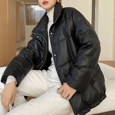 进口绵羊皮真皮羽绒服皮衣