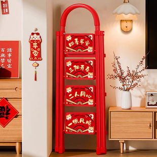 梯子家用折叠伸缩加厚全钢人字梯多功能乔迁梯搬家入宅仪式用品