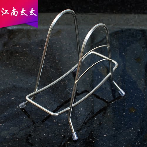 304不锈钢砧板架一体沥水置物架