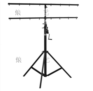 舞台灯光全套配件 LED帕灯单层双层手摇支架婚庆演出移动灯光支架