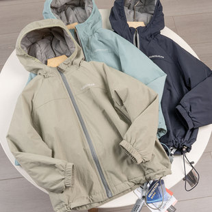 轻薄款儿童外套春秋冬男童女孩儿大豆棉轻棉服保暖外套丝绵填充软