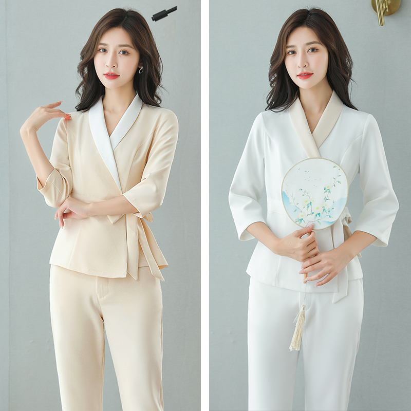 美容师工作服女新款气质高端