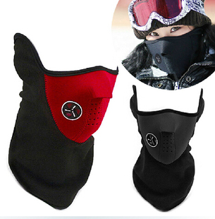 男女加厚二合一护耳耳罩全包款 保暖口罩面罩 骑行防风透气全棉冬季