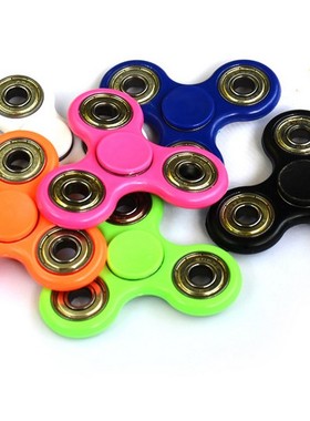 三角手指减压创意小玩具美国EDC指尖陀螺torqbar指间螺旋手指陀螺