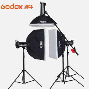 神牛闪客1200W二代高速同步影室闪光灯3灯套装 8000高速同步