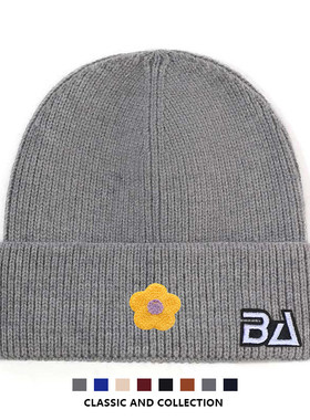 New Bcfauae NB官方正品户外出游简约百搭款针织帽时尚休闲冷帽