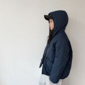 25冬 软乎乎0压连帽棉服外套棉衣棉袄 miniwhy亲子童装 轻盈盈