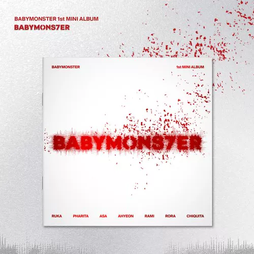 Часть альбома Spot Babymonster Mini 1 серия дебюта Solo Babymons7er