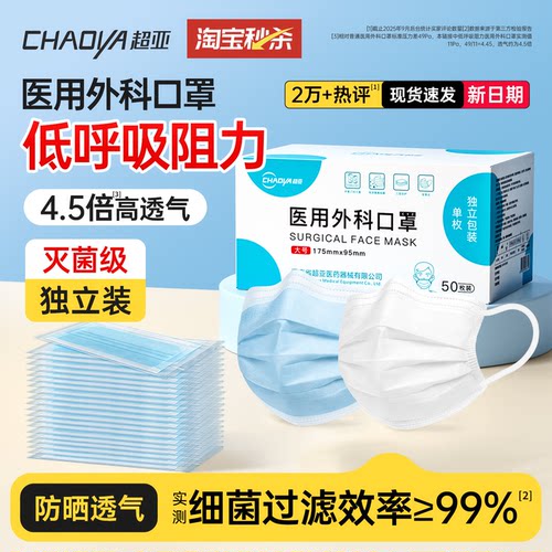 超亚医用外科口罩成人/儿童款