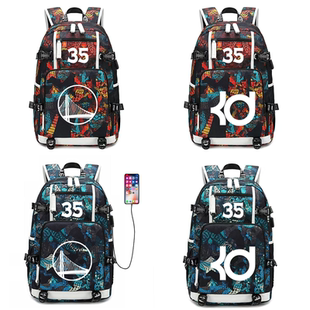 杜兰特书包KD篮球训练双肩包背包大容量男小学生初高运动背