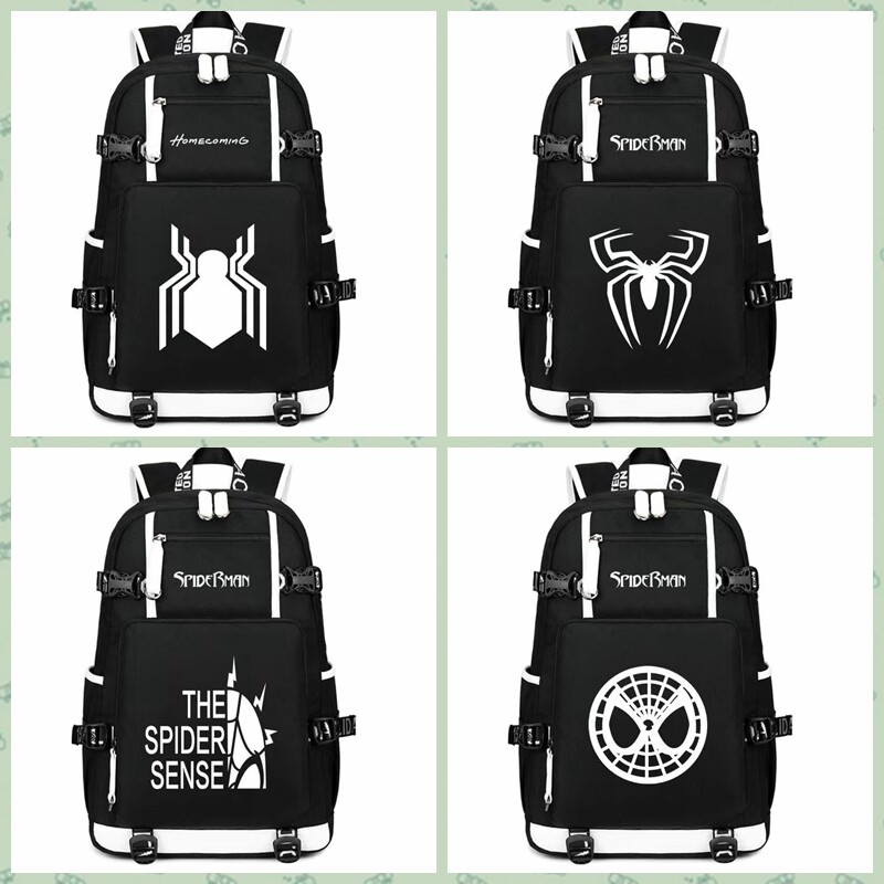 蜘蛛侠周边青少年学生书包双肩包背包初中生高中生大学生男校园潮