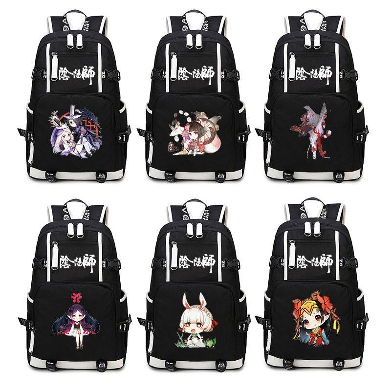 阴阳师书包手游神乐茨木大天狗妖狐动漫游戏周边背包学生小初高中