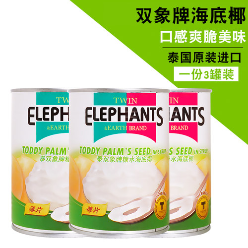 泰国糖水海底椰罐头565g
