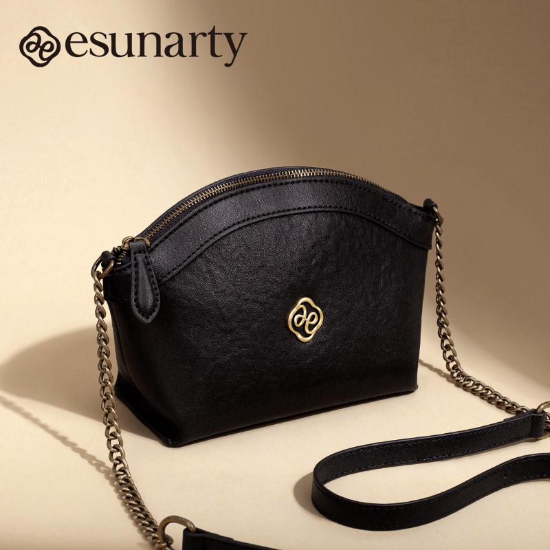 真皮斜挎包女2026新款时尚轻便迷你贝壳包高级质感软皮单肩手机包,箱包皮具/热销女包/男包,通用款女包,淘宝优惠券,粉丝福利购,淘宝优惠卷