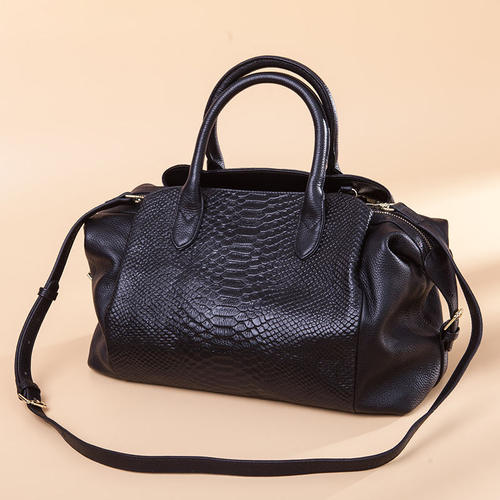 高档真皮手提杀手女包