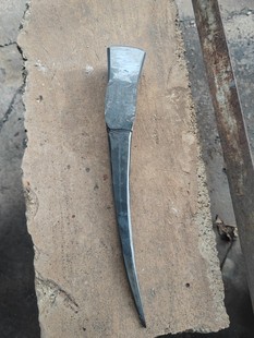 手工一体锻打弹簧钢小尖镐煤镐锤镐挖石头园艺挖桩刨地锄头刨树根