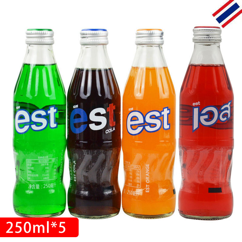 最新日期泰国进口EST复古潮饮料