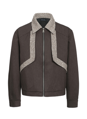 TZ killer Jacquard Jacket 羊毛裁剪提花夹克 古典长袖外套上衣