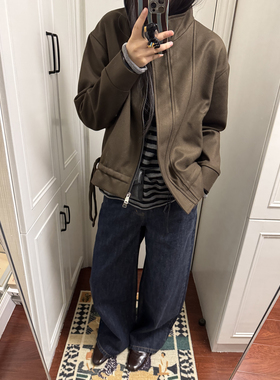 TZ killer MulticolorJacket 三色立领夹克 下摆抽绳混纺上衣外套