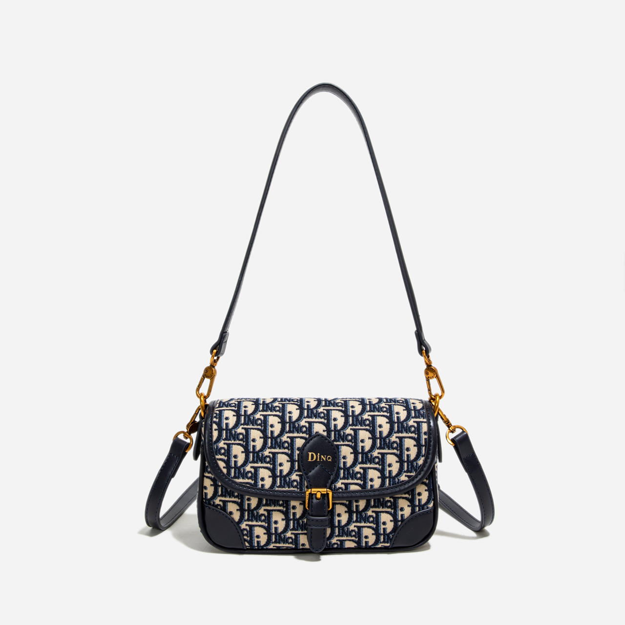 LAOYJA高级感小众刺绣老花腋下包