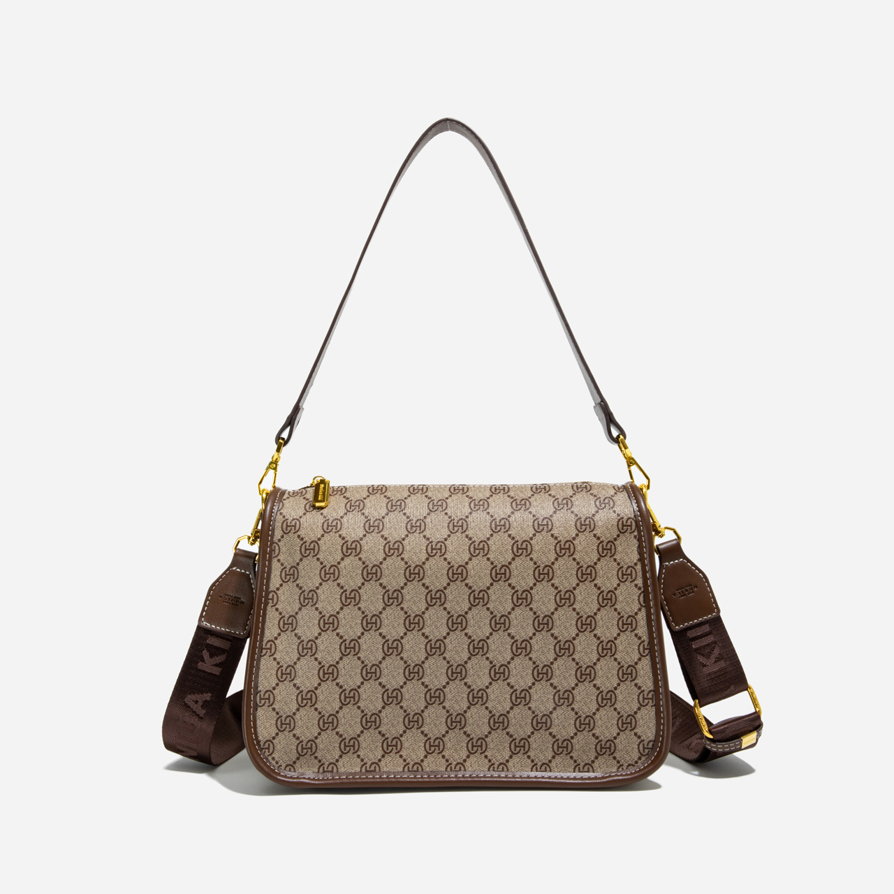 LAOYJA高级感小众老花腋下托特包