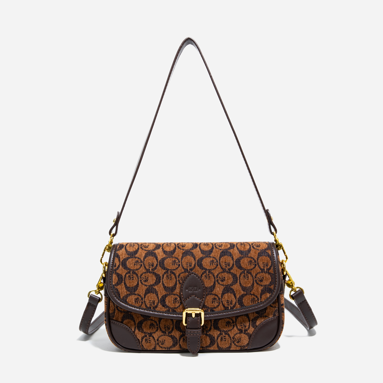 LAOYJA高级感小众刺绣老花法棍包