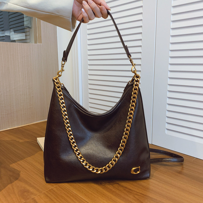 大容量包包女式2025新款超火小众通勤链条托特包高级感单肩斜挎包,箱包皮具/热销女包/男包,通用款女包,淘宝优惠券,粉丝福利购,淘宝优惠卷